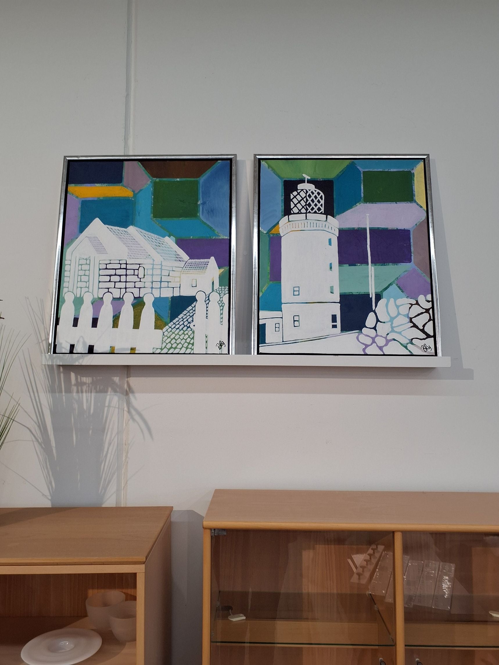 Malerier motiv Hanstholm